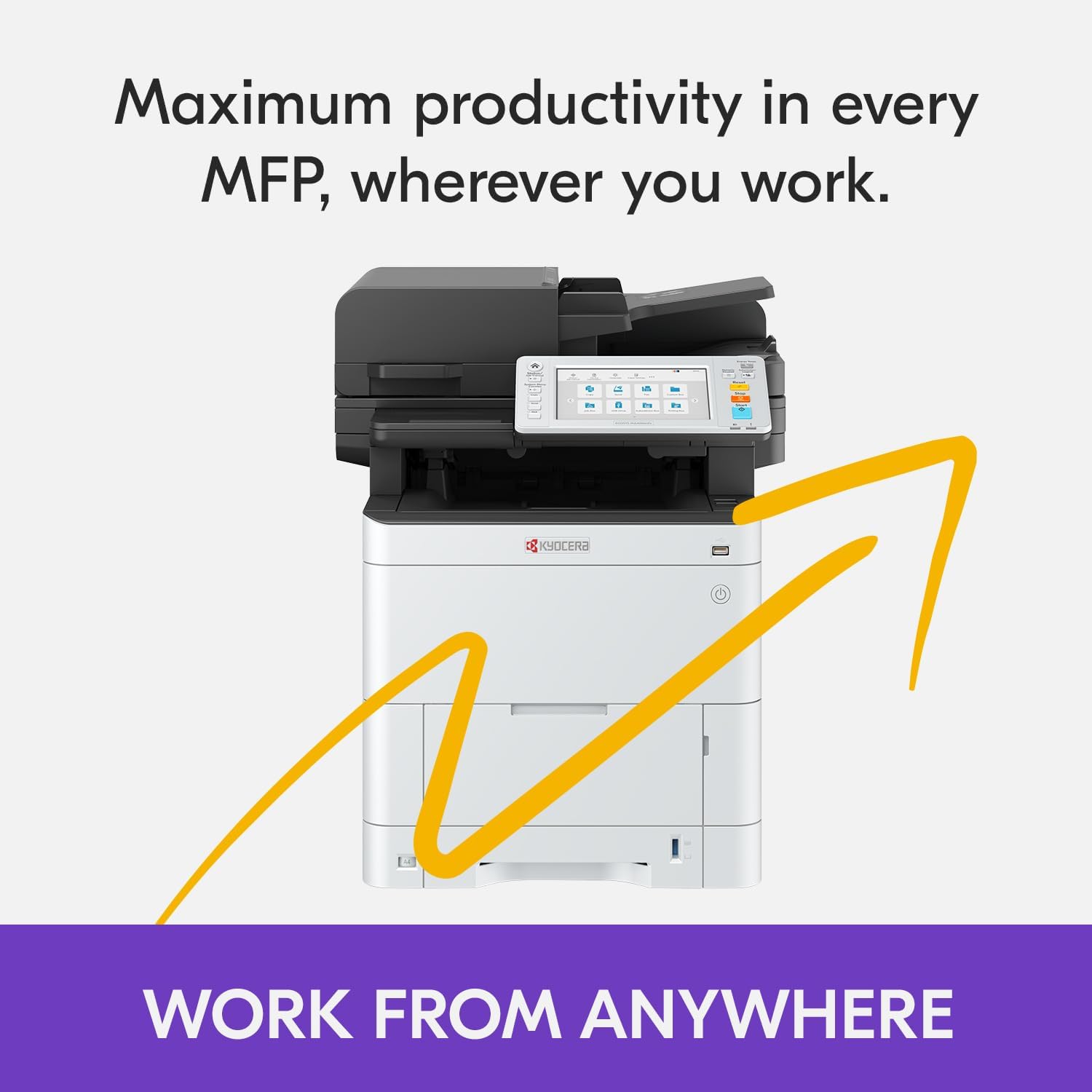 Kyocera TASKalfa MA4000CIX Multifunction Color Laser Printer 1102Z42US0 - Image 10