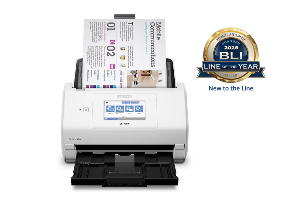 Epson DS-785W High-Speed Wireless Desktop Document Scanner B11B288201